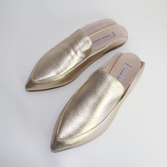 Chinese Laundry Gold Mules//Brand New Never Worn - Picture 2 of 7